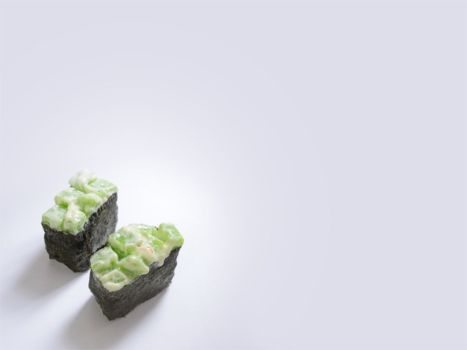 日式寿司美食主题PPT模板3