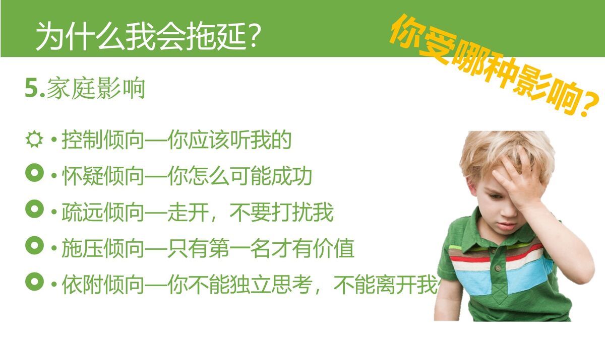 战胜拖延症方法论PPT2