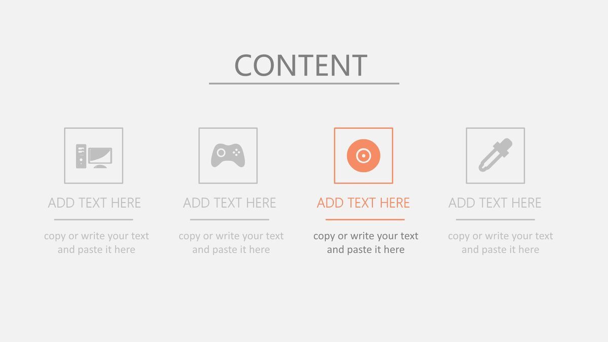 扁平化动态PPT模板8