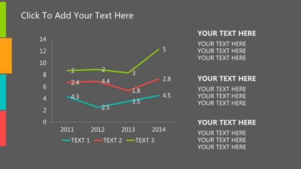 多彩鲜明多功能PPT模板2