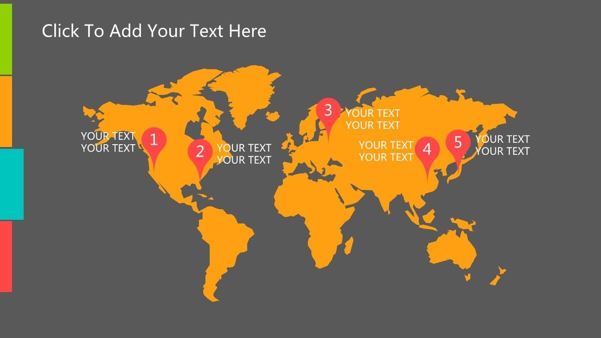 多彩鲜明多功能PPT模板7