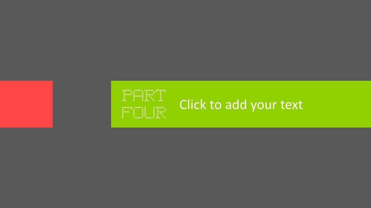 多彩鲜明多功能PPT模板9