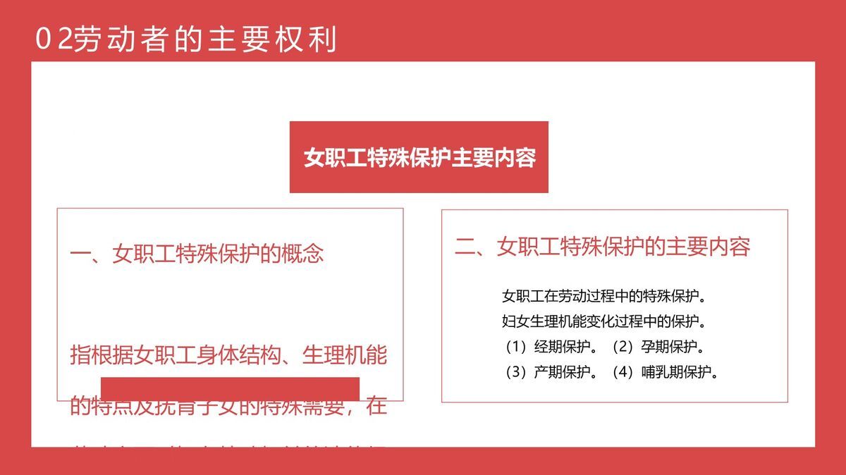 劳动法普法宣传教育PPT模板6