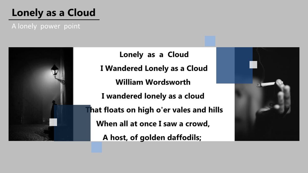 灰色素雅风格简约PPT模板5