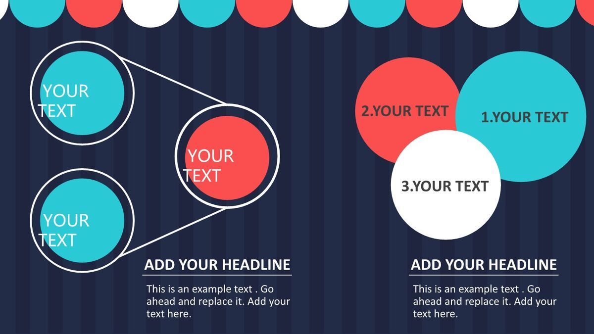 彩色活力通用PPT模板8