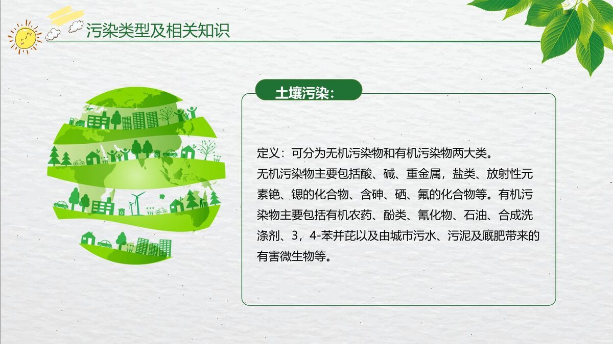 环保知识普及培训PPT模板9