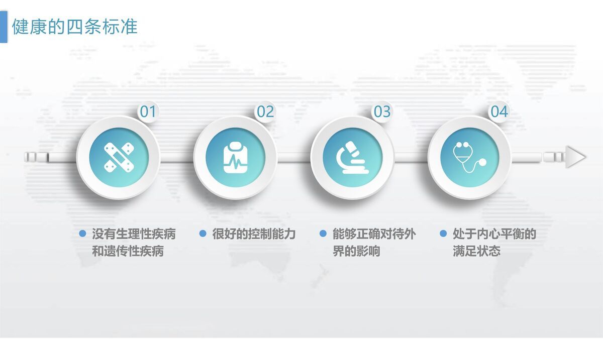 个人健康管理指南PPT模板1