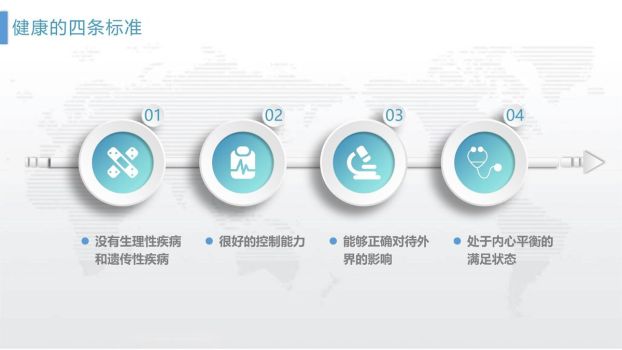 个人健康管理指南PPT模板1