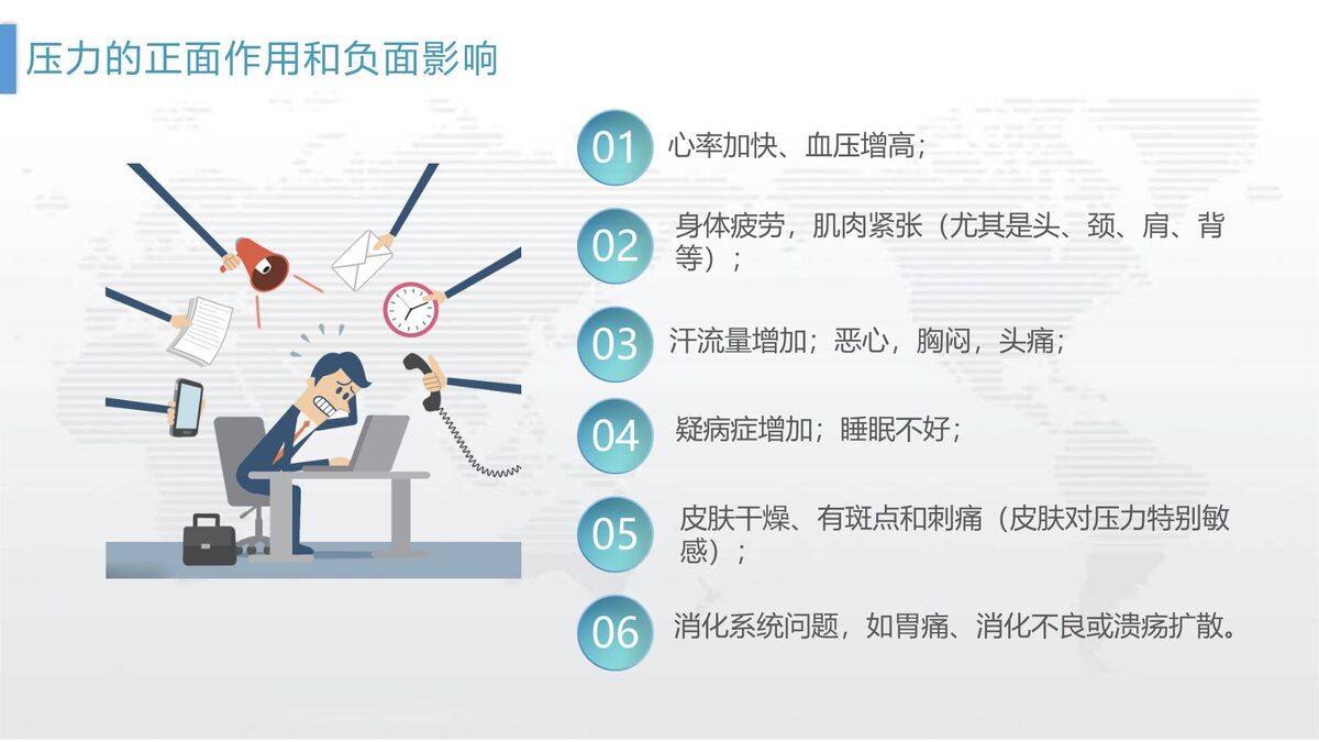 个人健康管理指南PPT模板6