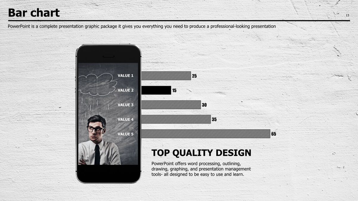 质感墙面背景PPT模板4
