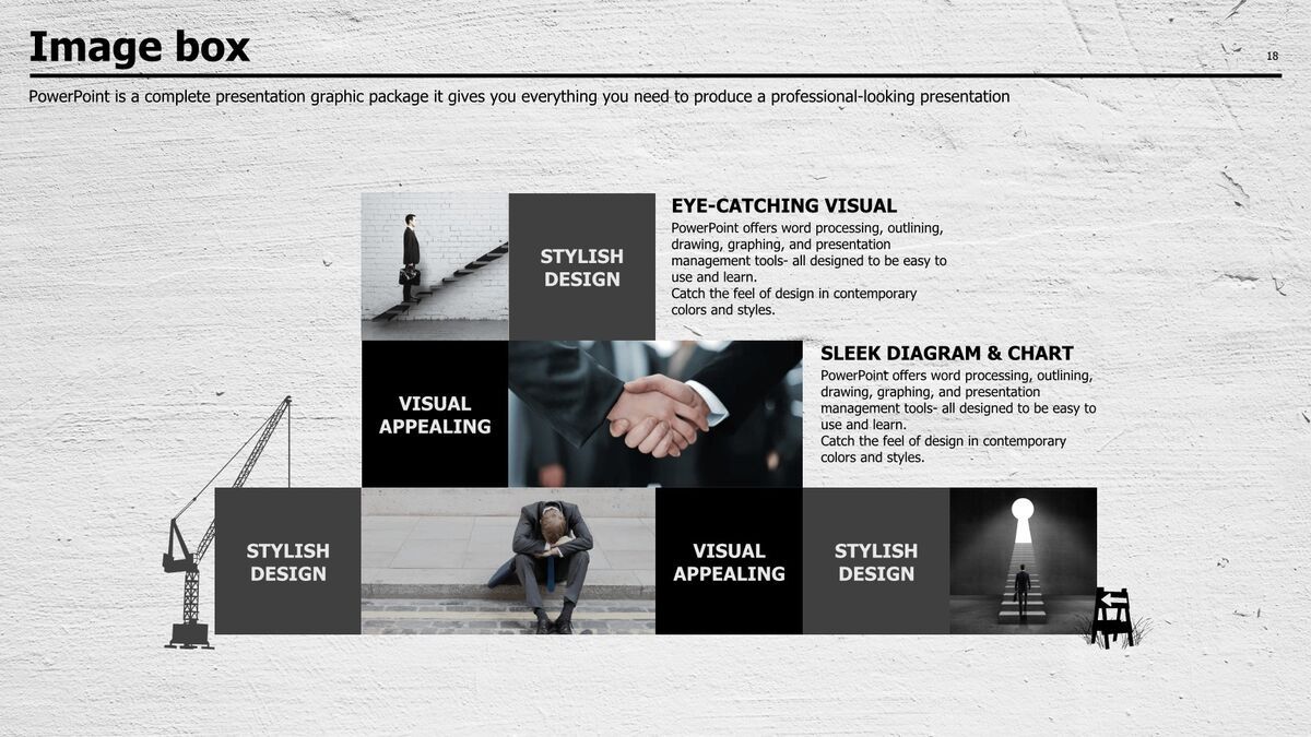 质感墙面背景PPT模板9