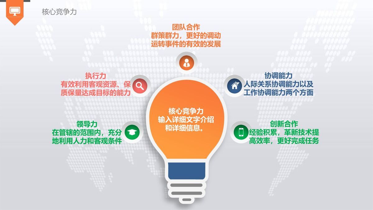 微立体述职报告PPT模板9