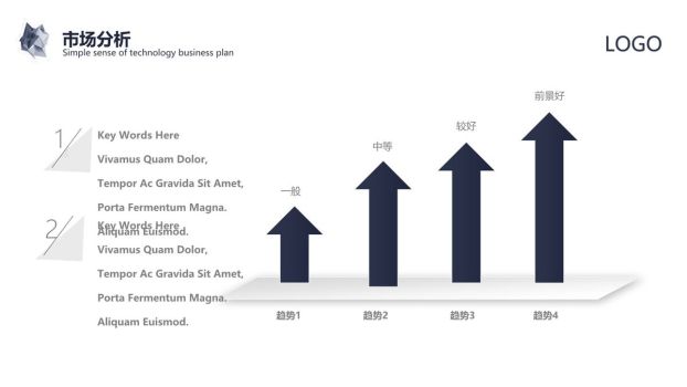 科技感商业计划书PPT模板8