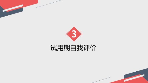 试用期转正述职PPT4