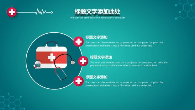 医疗卫生医疗工作年终总结汇报PPT模板5