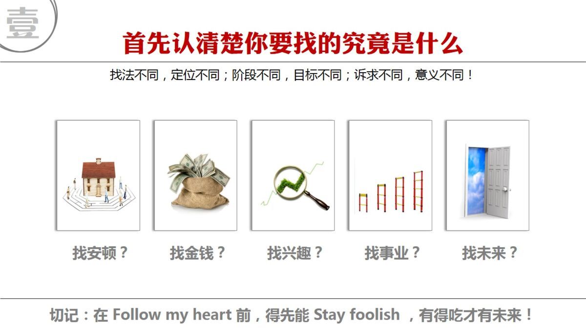 求职找工作十大忠告PPT6