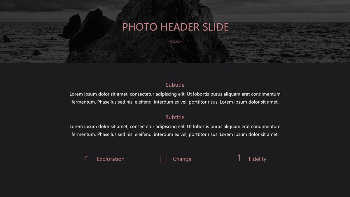 时尚欧美极简风PPT6