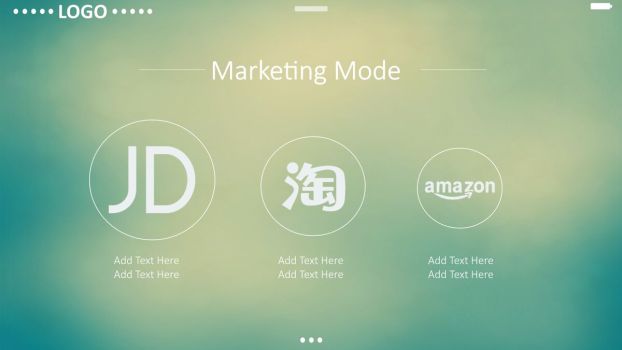 动态IOS简约通用PPT模板2