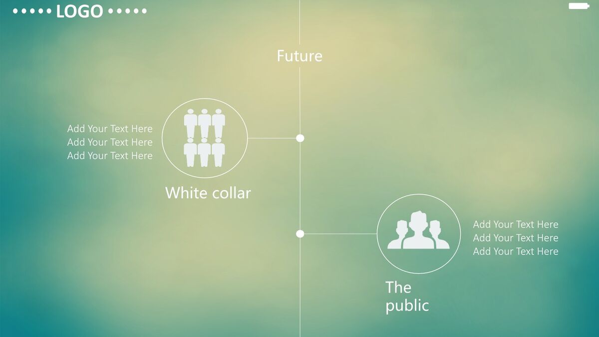 动态IOS简约通用PPT模板8