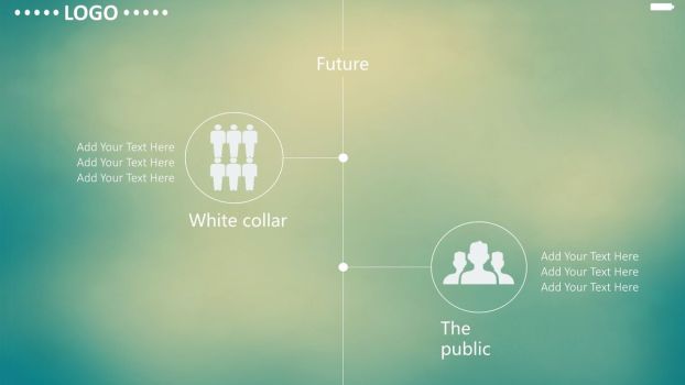 动态IOS简约通用PPT模板8