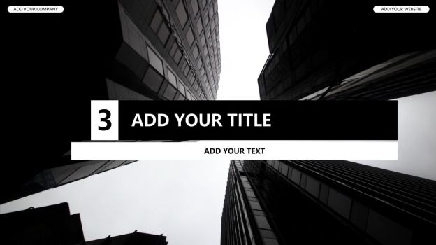 黑白极简商务PPT模板下载4