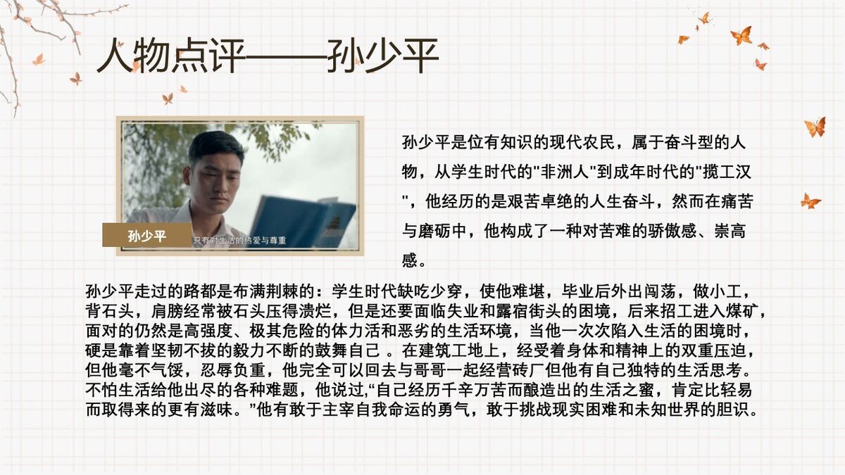 平凡的世界深度解读PPT8