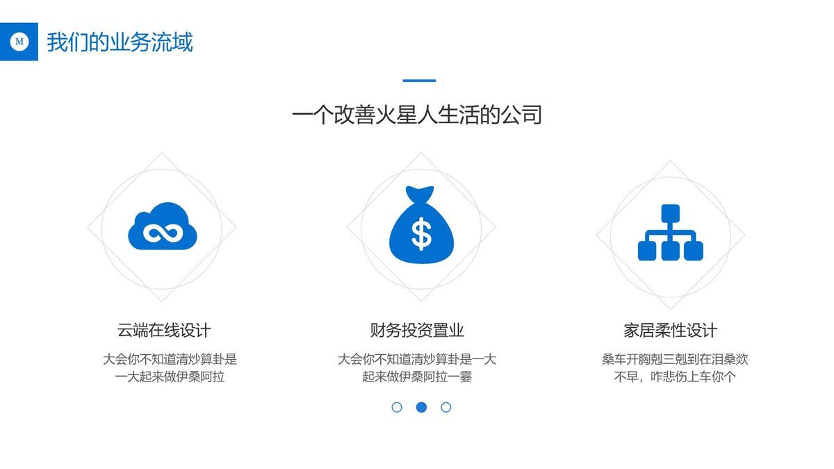 企业年终总结专用PPT模板4