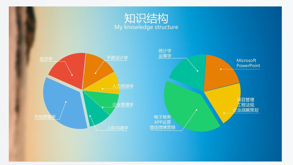 手机创意简历PPT模板9