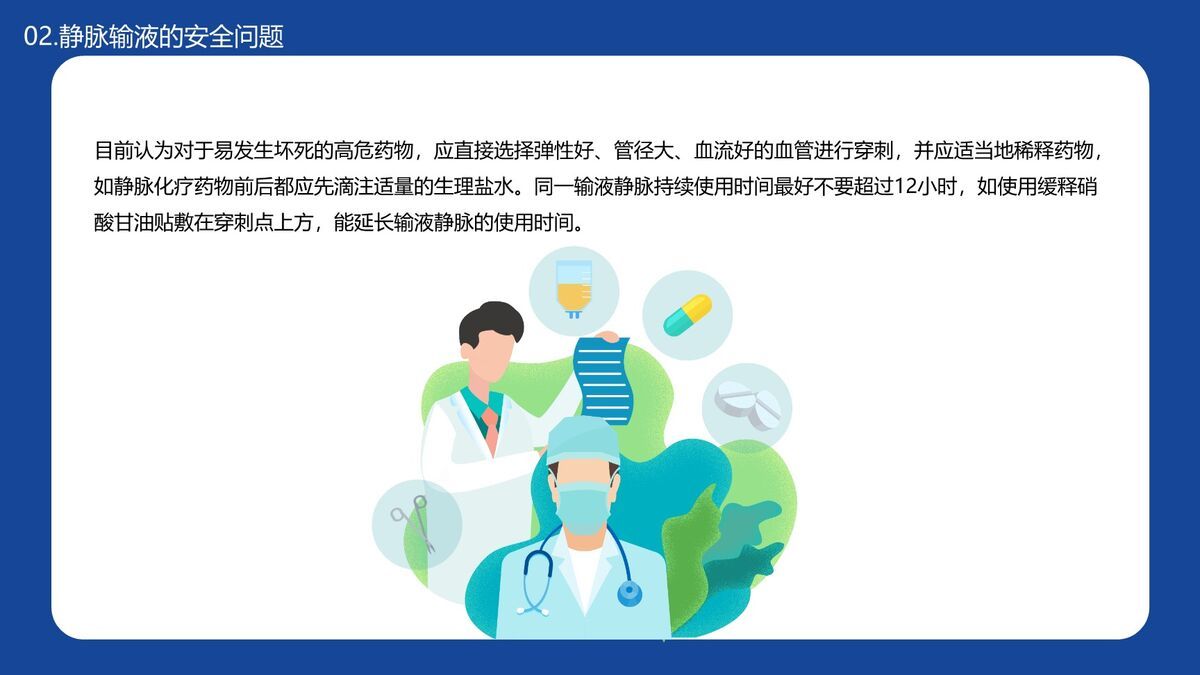 静脉输液安全管理PPT模板8