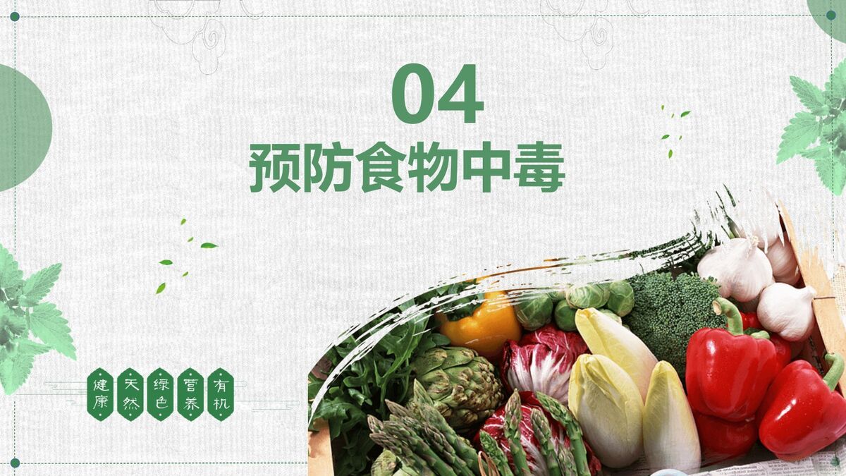 食品安全宣传专题PPT模板7