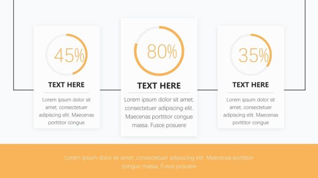 色块线条创意文字排版PPT模板9