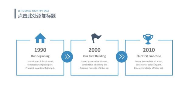 星空背景高端商务PPT模板5