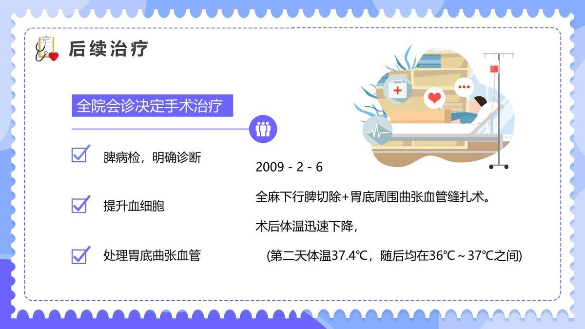 内科典型临床案例研讨PPT模板6