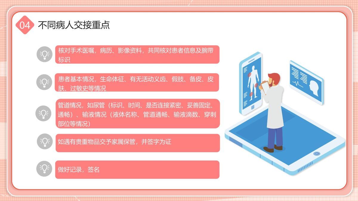 护理交接班规范流程PPT模板9