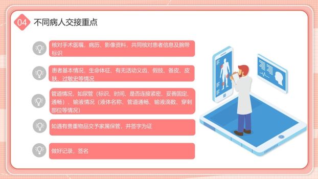 护理交接班规范流程PPT模板9