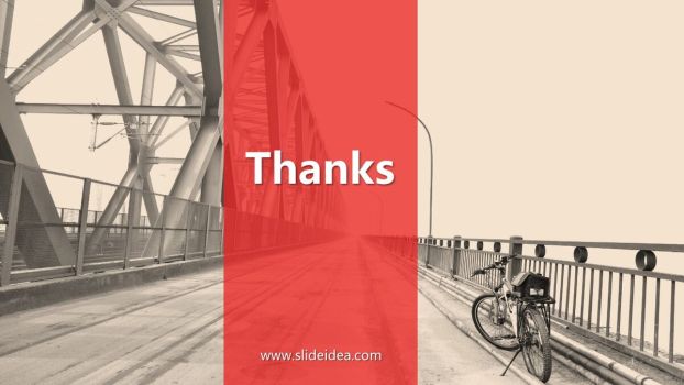 自行车旅行主题相册PPT模板5