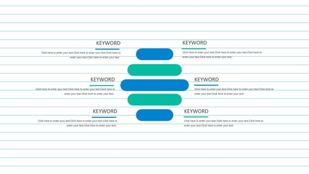 手绘卡通开学主题PPT模板9