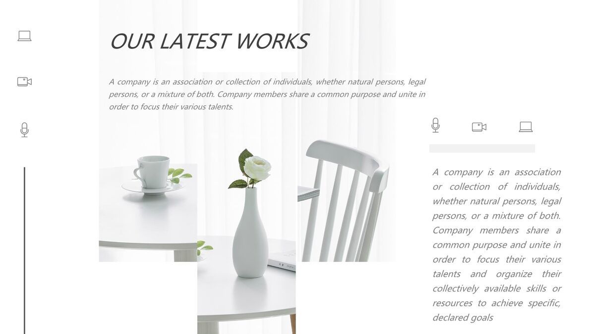 杂志级图文混排设计PPT模板3