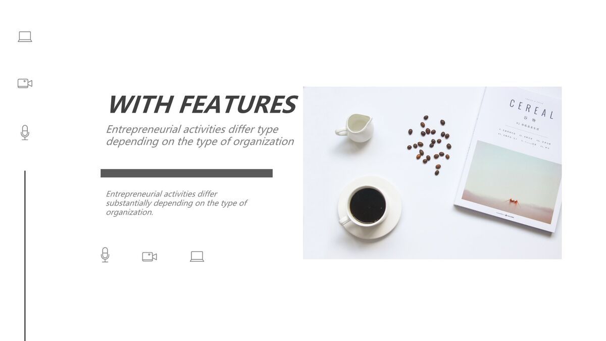 杂志级图文混排设计PPT模板4