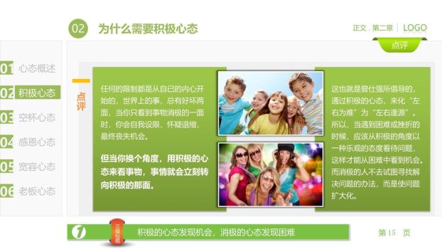 员工积极心态培养培训PPT6