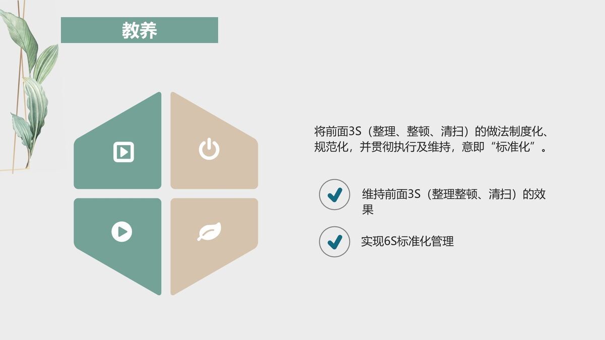 6S现场管理培训课件PPT模板8