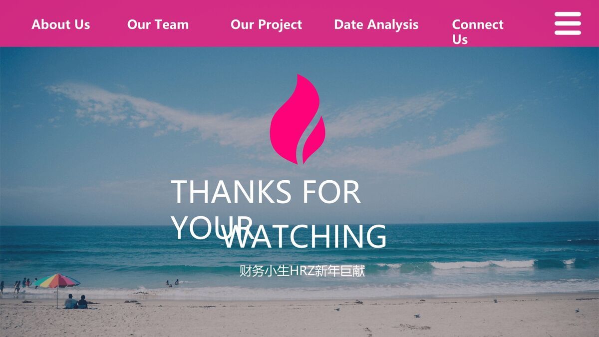 网页UI设计风格PPT模板9