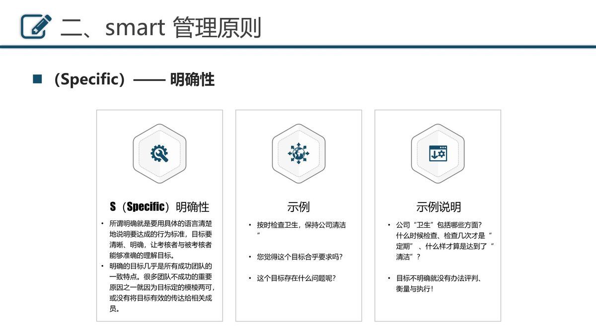 目标管理与执行培训PPT1