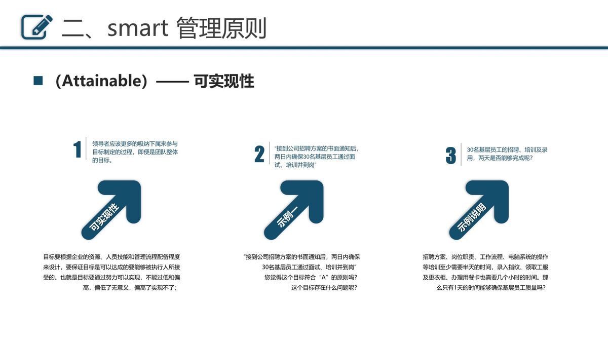 目标管理与执行培训PPT3