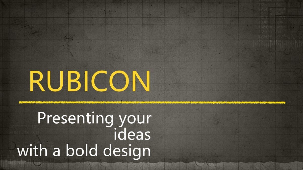 欧美简约风格通用PPT模板0