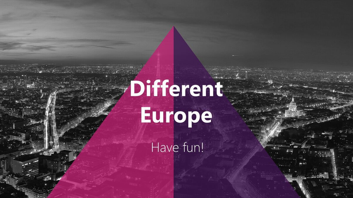 欧洲旅游城市指南PPT模板9