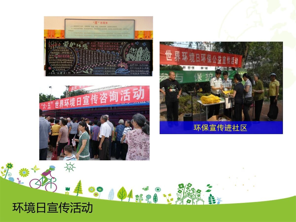 世界环境日主题宣传PPT模板9