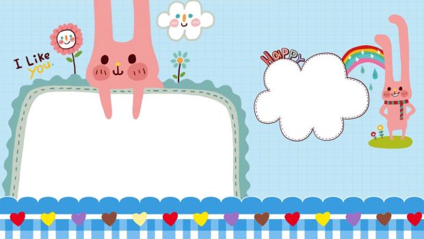 欢乐卡通儿童教育课件PPT8