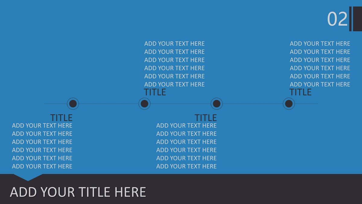 扁平化医疗医学PPT模板1