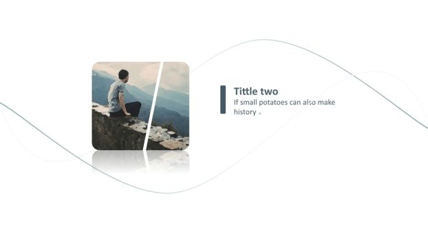 极简艺术设计PPT模板9